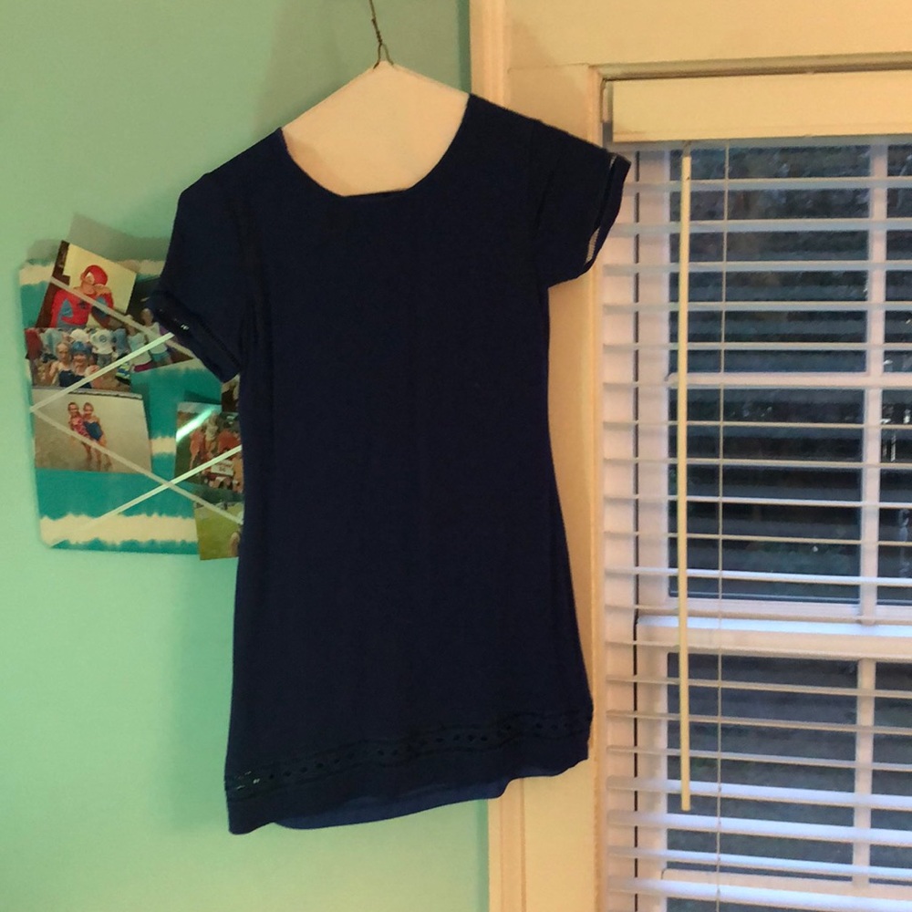Blue dress